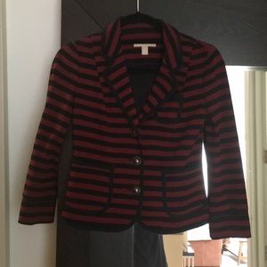 Banana Republic striped blazer. Petite 00
